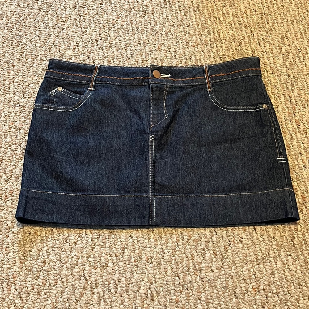 Denim mini Skirt